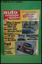AMS Auto Motor Sport 1/86 Porsche 911 Turbo Sierra Cosworth Golf GTI