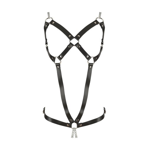 Leder body ketten - body,