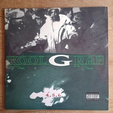 Kool G Rap ‎– 4, 5, 6 2xLP US-1995 1st PRESS VG+++/VG++