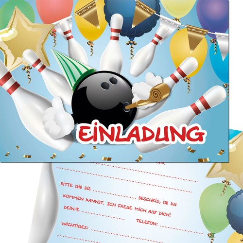 Einladungskarten zum - 10,