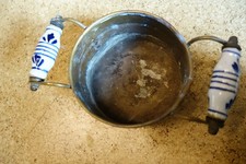 Antik 19 j.h. Messing Kupfer