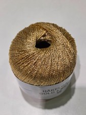 Häkelgarn gold Stärke 10