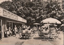 EK11, DDR, Ansichtskarten, Postkarten, Plau, Mecklenburg, Zeltplatzgaststätte