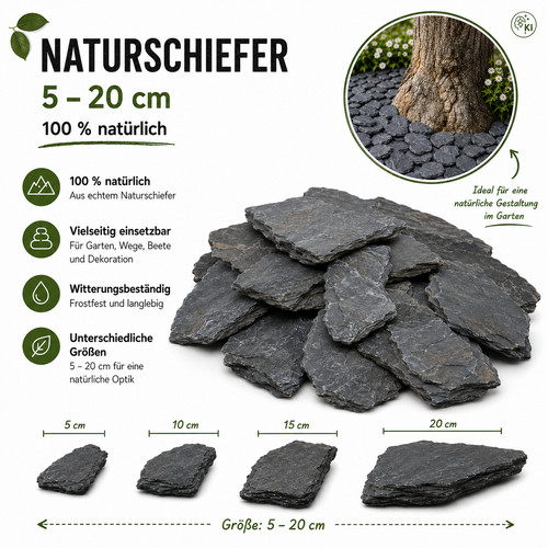 Tolle schieferplatten 5 - kg,