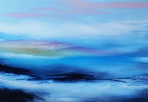 Abstrakte landschaft natur - landschaft,
