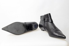 ?Regent Bronx verrückt spitz sexy Stiefel Stiefelette Gr. 40 schwarz ?