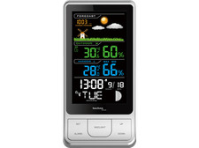 Technoline WS 6441 Wetterstation Temp. Luftfeuchtigkeit Mondphasen Aussensensor