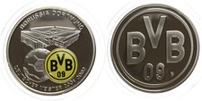 Medaille - Fußball Borussia Dortmund Deutscher Meister 2001-2002 BVB 09