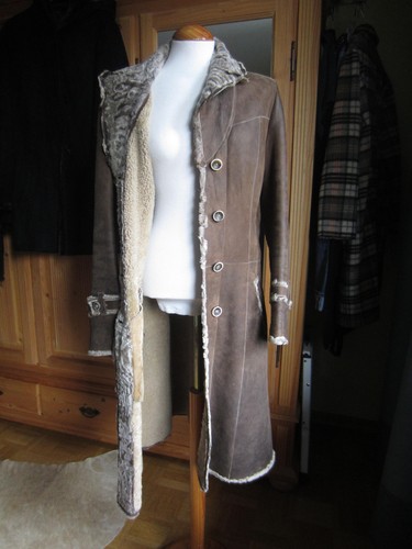 Ledermantel lammfellmantel - ledermantel,