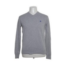 Element, Strickpullover, Größe: S, Grau, Baumwolle, Feinstrick, Herren -fSD