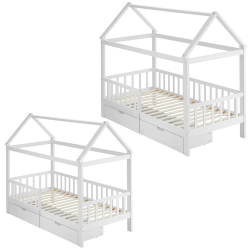 Hausbett kinderbett holz - kinderbett,