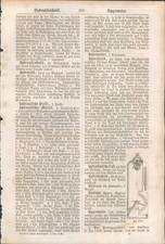 Holzschnitt - Textillustration - 1866 -  Das Haarhygrometer - Daniell'sche Hygro