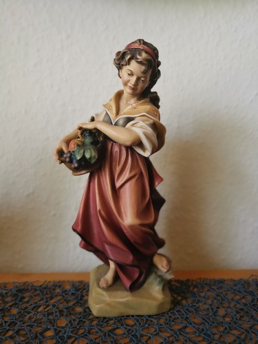 Grödnertal schnitzerei frau - grödnertal, "frau