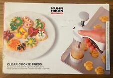 Kuhn Rikon Plätzchenpresse 14 tlg Set Backen Dekorieren Festlich Ausstecher Presse 