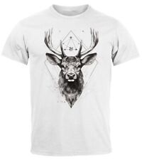Herren T-Shirt Hirsch
