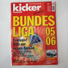 KICKER Sportmagazin - Sonderheft Bundesliga 05/06 - inkl Stecktabellen 1.-3.Liga