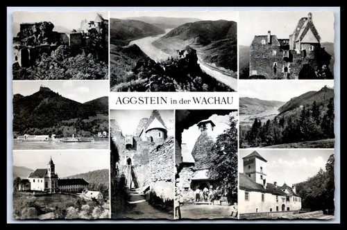 Ansichtskarte aggstein der - ansichtskarte,
