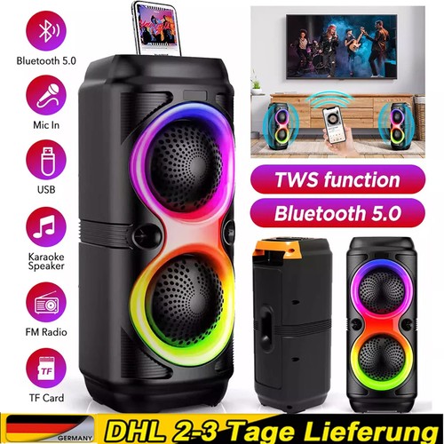 Bluetooth lautsprecher rgb - lautsprecher,