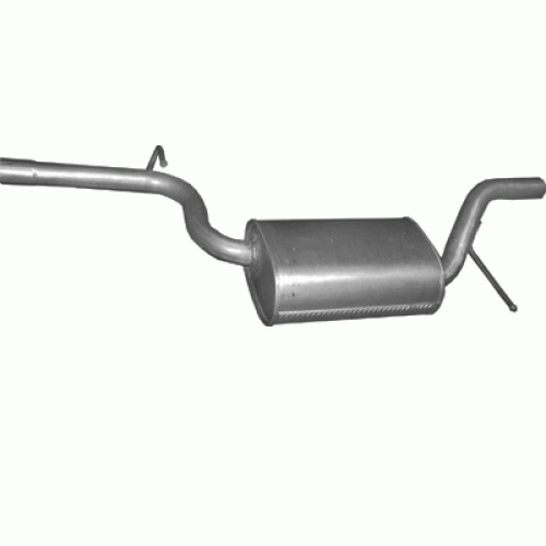 Mitteltopf auspuff für - mitteltopf, vw
