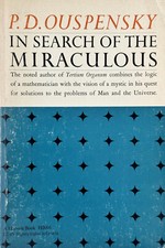 Buch P.D. Ouspensky  IN SEARCH OF THE MIRACULOUS, 389 Seiten, Paperback, 1949
