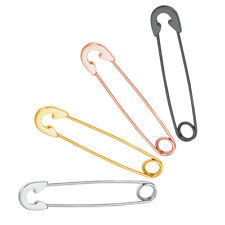 Creolen Sicherheitsnadel Edelstahl Ohrringe Groß Kreolen Ohrhänger Damen