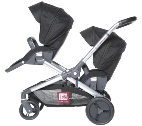 Red castle kinderwagen - red, castle,