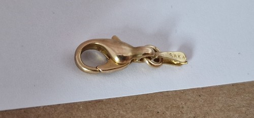 Karabiner verschluss gold 585 - karabiner,