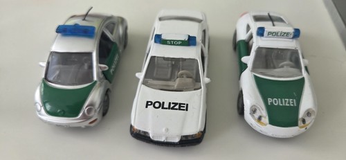 Siku polizei porsche - 3x, vw