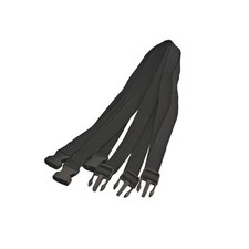 Weber BS.04.090.00 Befestigungsgurt für Babyschale, schwarz (3er Pack)