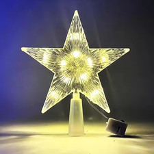 Led weihnachtsbaumspitze stern - led,