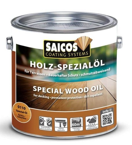 Saicos holz spezialöl l - holz-spezialöl, 0,75