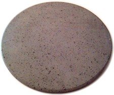 Pizzaplatte RUND aus Ätna Lava von Grillstone® 36cm Durchmesser x 2 cm Höhe