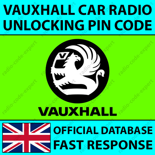 Vauxhall radio code - vauxhall,