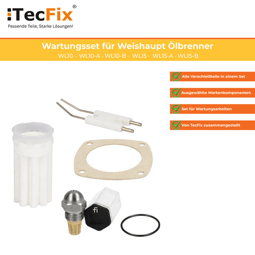 Wartungsset für weishaupt - wartungsset,