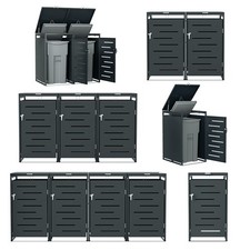 Mülltonnenbox anthrazit