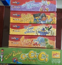 5 Brettspiele NEU in eingeschweißter OVP