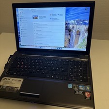 Msi GE620DX I5 2430M GT 555M 8GB RAM Windows Ssd 240GB 15,6 ❌ Bitte Lesen