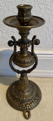 Bronze kerzenständer skulptur - kerzenständer,