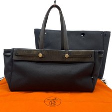 Auth HERMES Herbag Cabas GM