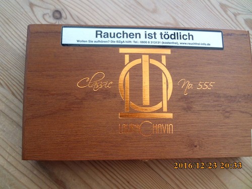 Leere zigarren kiste box - leere,