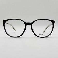 götti Brille Damen oval schwarz silber TANDA switzerland elegant schlicht NEU