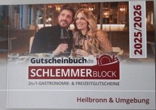 Schlemmerblock/Gutscheinbuch
