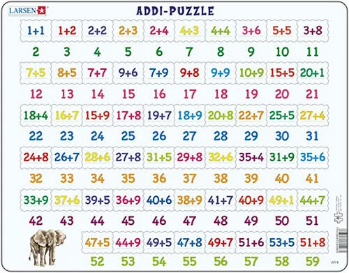 Puzzle rechnen lernen - t.),