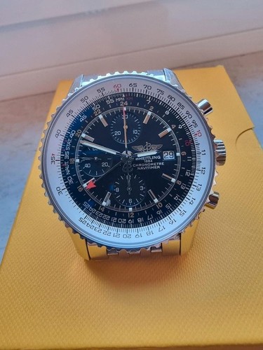 Breitling navitimer world - world, gmt