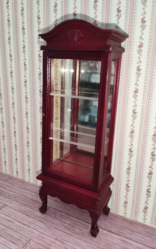 Vitrine mit spiegel und - spiegel,