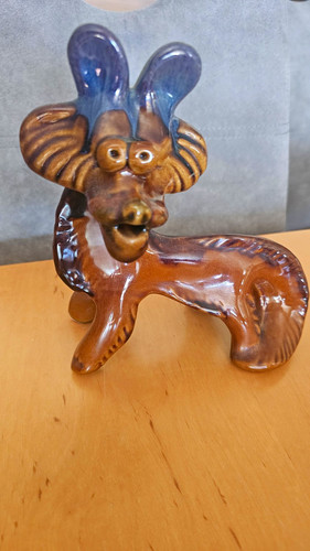 Keramik tierfigur elefant - tierfigur,