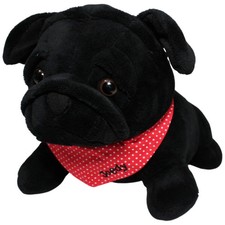 Die Spiegelburg Lustige Tierparade, Schwarzer Mops Joedy Türstopper 20cm Gebrauc