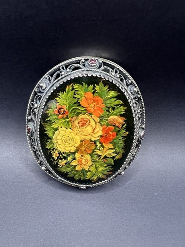 Antike brosche silber - antike,