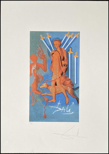 Salvador dali tarot 70 x - dali,