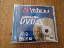 1x Verbatim Lightscribe DVD+R 4,7GB 16x Rohling